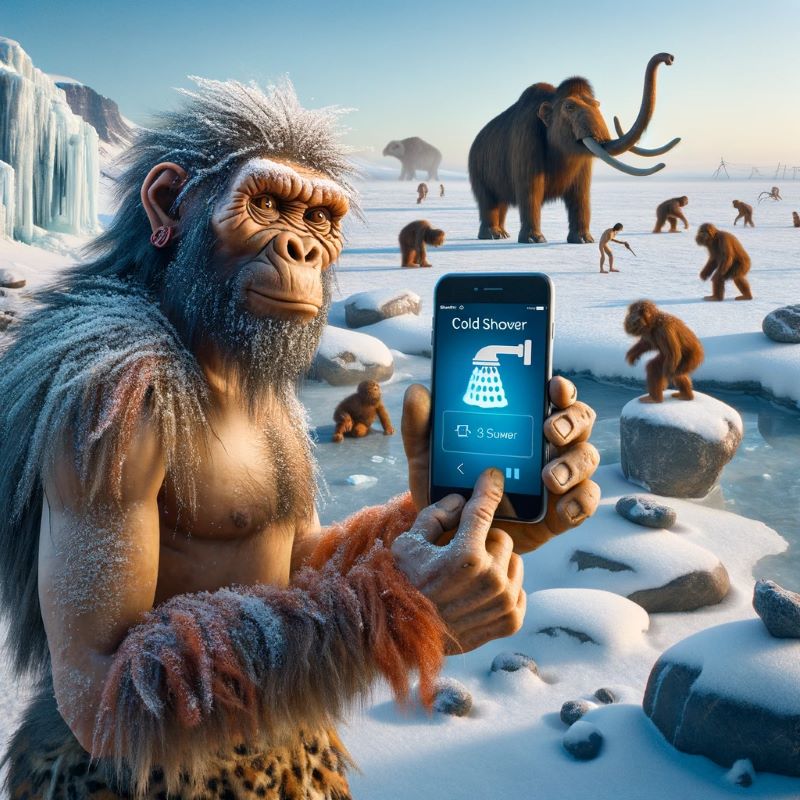 Homo Erectus using the app.